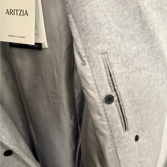 The Slouch coat - Italian soft wool cashmere - Picture 7 of 10